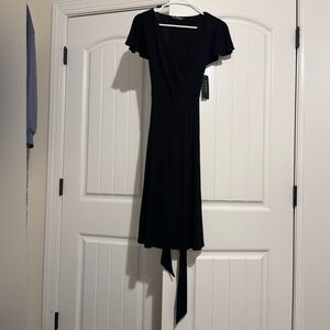 Ladies Ralph Lauren Cocktail Black Dress Size 6